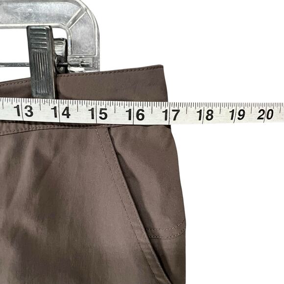Patagonia Inter Continental Pants 10 Brown Convertible Roll Up Hiking Gorpcore - Picture 7 of 15
